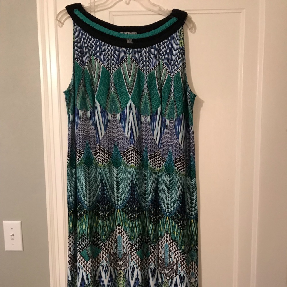Dress Barn Women’s long shift dress.